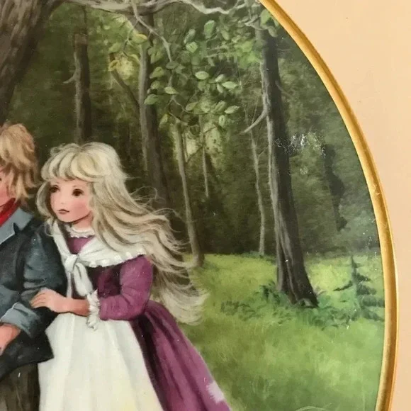 Kaiser HANSEL AND GRETEL Collectors Plate Classic Fairy Tales by Gerda Neubacher - Picture 3 of 9